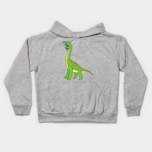 Giant Brachiosaurus Dinosaur Kids Hoodie